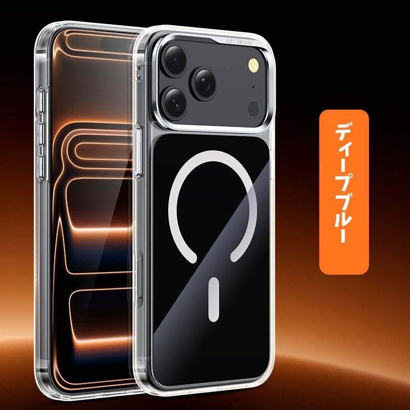 ESASONCASE日本公式 iphone17/air ケース ガラス magsafe対応 iphone17pro/17promax ケース シンプル 本色シリーズ