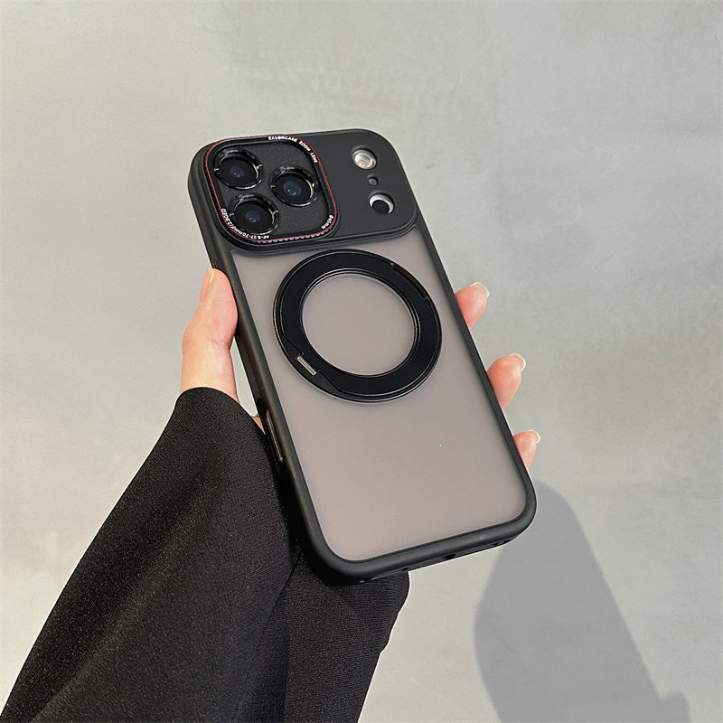 EASONCASE日本公式 iphoneケース 360°スタンド付き iphone13-17シリーズに対応 マット 半透明 スマホケース magsafe対応 iphone ケース ライカシリーズ