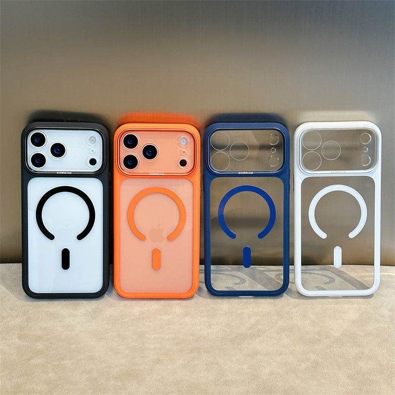 EASONCASE日本公式 magsafe対応 クリアiPhone17 ケース スマホケース 透明 iphone16pro/15pro ケース シンプル 明盾シリーズ