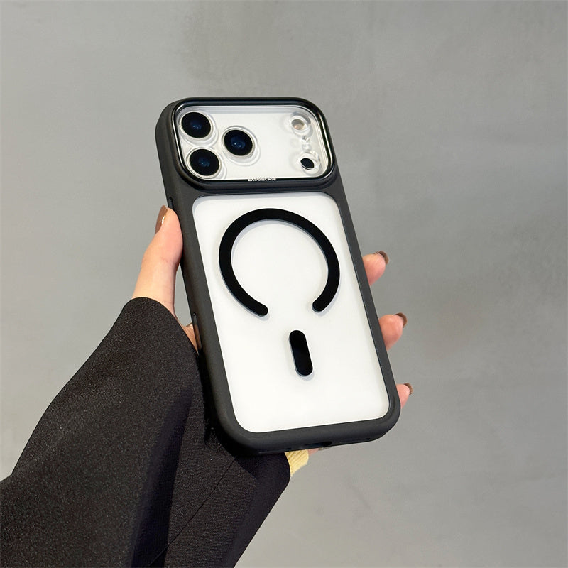 EASONCASE日本公式 magsafe対応 クリアiPhone17 ケース スマホケース 透明 iphone16pro/15pro ケース シンプル 明盾シリーズ