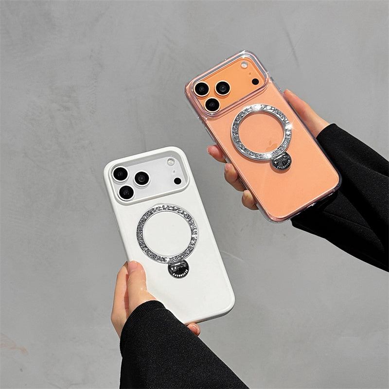 EASONCASE日本公式 マグセーフ iphone17/17pro/17promax ケース スタンド 付き iphone16pro/16promax ケース 可愛い 繁星シリーズ