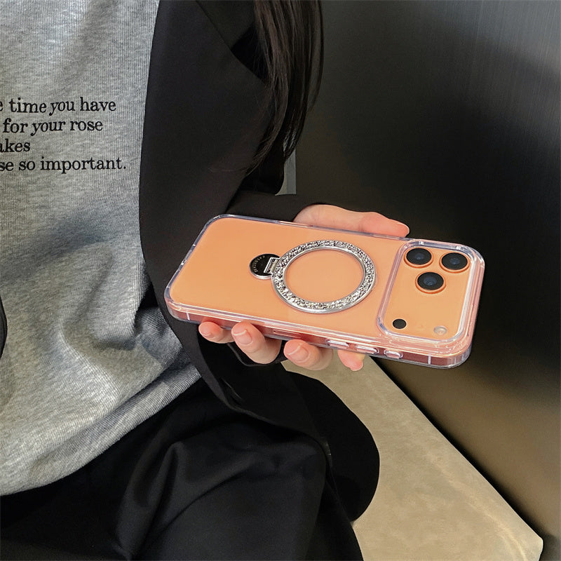 EASONCASE日本公式 マグセーフ iphone17/17pro/17promax ケース スタンド 付き iphone16pro/16promax ケース 可愛い 繁星シリーズ