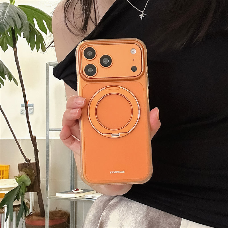 EASONCASE日本公式 iphone17/16 ケース スタンド 付き おしゃれ iphone ケース カラフル 半 透明 スマホケース 衝撃 に 強い カラフルシリーズ