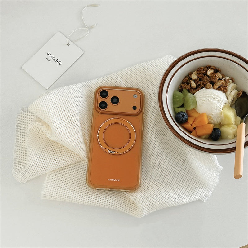 EASONCASE日本公式 iphone17/16 ケース スタンド 付き おしゃれ iphone ケース カラフル 半 透明 スマホケース 衝撃 に 強い カラフルシリーズ