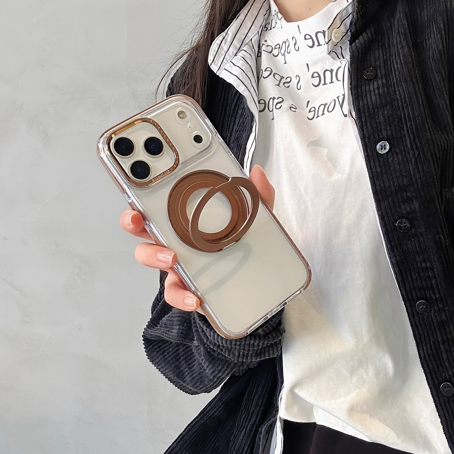 EASONCASE日本公式 iphone14-17 ケース 背面スタンド付き iphone ケース 衝撃 に 強い クリア magsafe 対応 ケース 龍鱗シリーズ