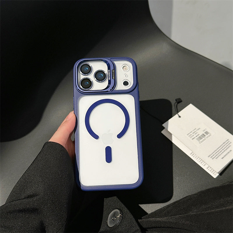 EASONCASE日本公式 magsafe対応 iphone ケース カメラスタンド付き iphone カバー クリア スマホケース iPhone14-17対応 U1シリーズ