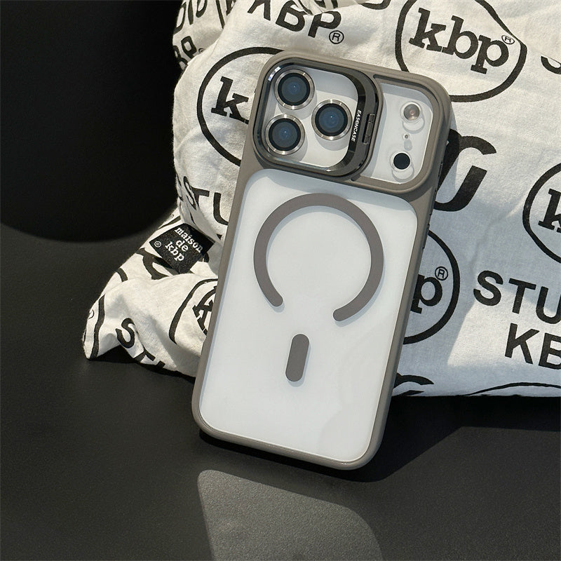 EASONCASE日本公式 magsafe対応 iphone ケース カメラスタンド付き iphone カバー クリア スマホケース iPhone14-17対応 U1シリーズ