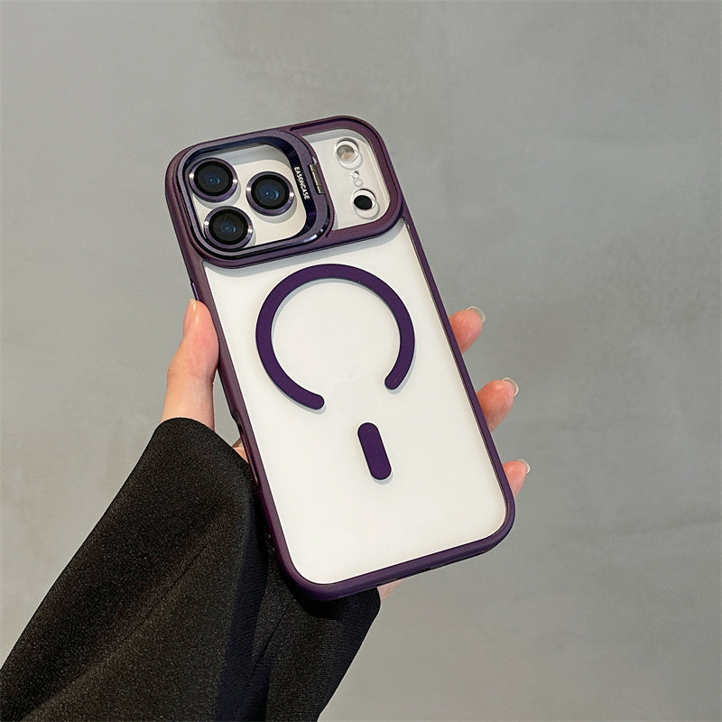 EASONCASE日本公式 magsafe対応 iphone ケース カメラスタンド付き iphone カバー クリア スマホケース iPhone14-17対応 U1シリーズ