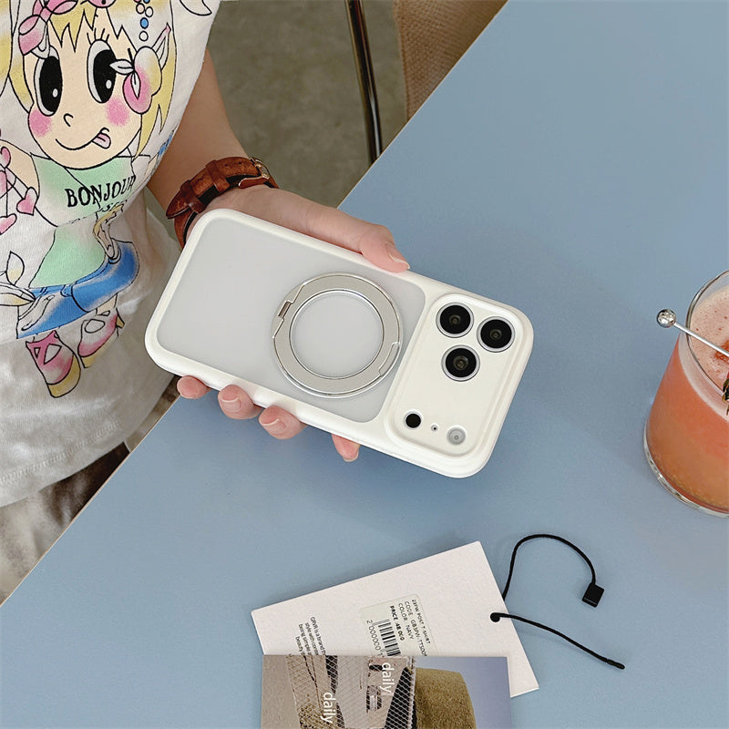 EASONCASE日本公式 iphone17/17pro ケース 大人 可愛い シンプル スタンド 付き iphone17promax ケース 半 透明 スマホケース iphone16pro/16promax ケース 夏 っ ぽい カラフル 彩悦シリーズ