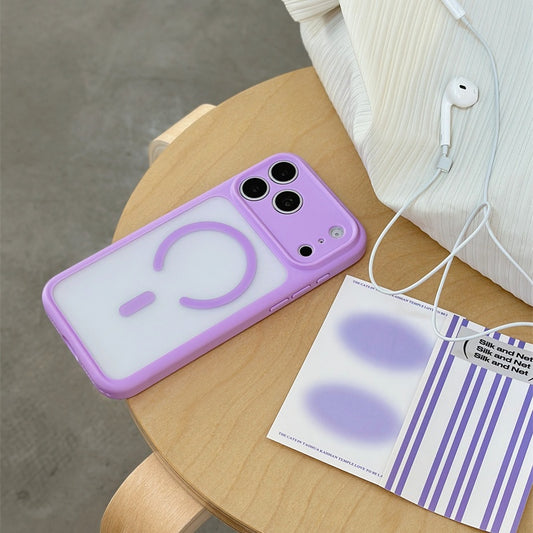 EASONCASE日本公式 iphone17/17pro ケース magsae対応 iphone17promax ケース カラフル 半 透明 スマホケース iphone16pro/16promax ケース 夏 っ ぽい 可愛い 彩悦magsafeシリーズ