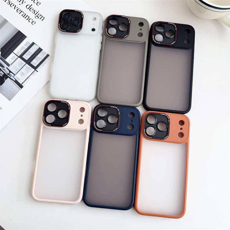 EASONCASE日本公式 iphone14-17 ケース 半透明 マットデザイン スマホケース iphone ケース 指紋付きにくい ライカシリーズ