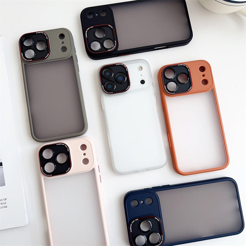 EASONCASE日本公式 iphone14-17 ケース 半透明 マットデザイン スマホケース iphone ケース 指紋付きにくい ライカシリーズ
