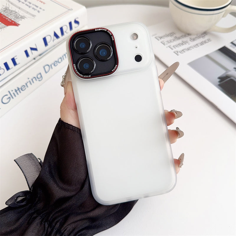 EASONCASE日本公式 iphone14-17 ケース 半透明 マットデザイン スマホケース iphone ケース 指紋付きにくい ライカシリーズ