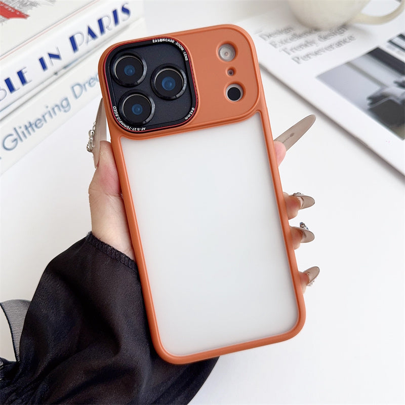 EASONCASE日本公式 iphone14-17 ケース 半透明 マットデザイン スマホケース iphone ケース 指紋付きにくい ライカシリーズ