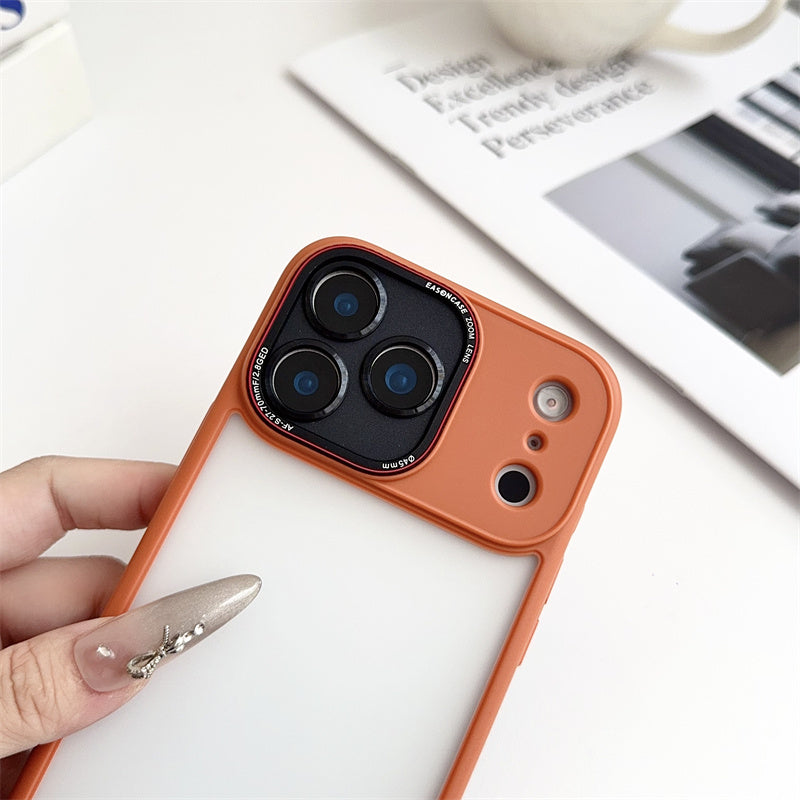 EASONCASE日本公式 iphone14-17 ケース 半透明 マットデザイン スマホケース iphone ケース 指紋付きにくい ライカシリーズ