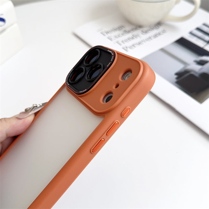 EASONCASE日本公式 iphone14-17 ケース 半透明 マットデザイン スマホケース iphone ケース 指紋付きにくい ライカシリーズ