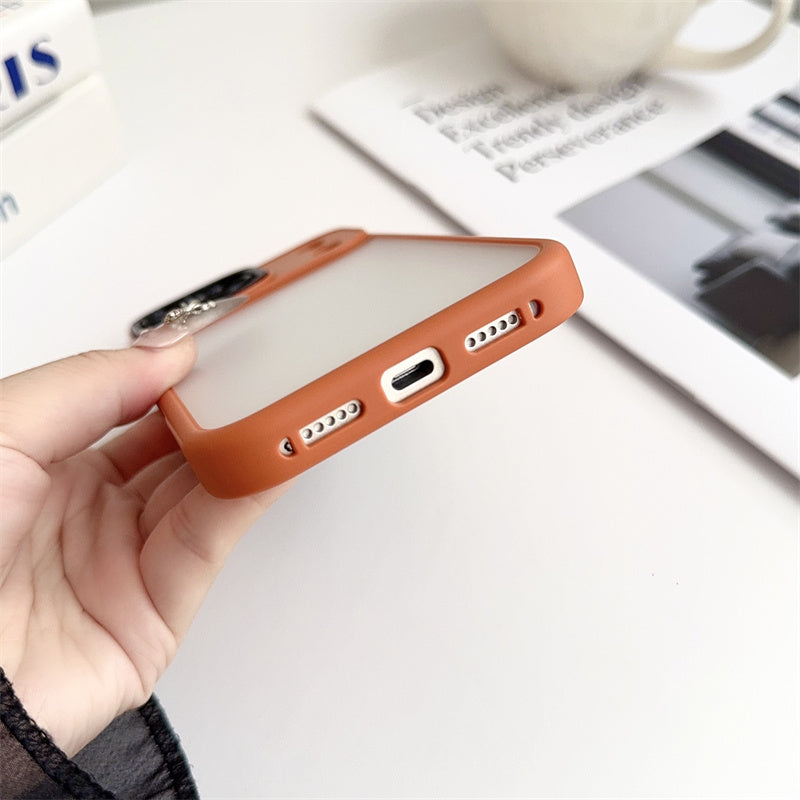 EASONCASE日本公式 iphone14-17 ケース 半透明 マットデザイン スマホケース iphone ケース 指紋付きにくい ライカシリーズ