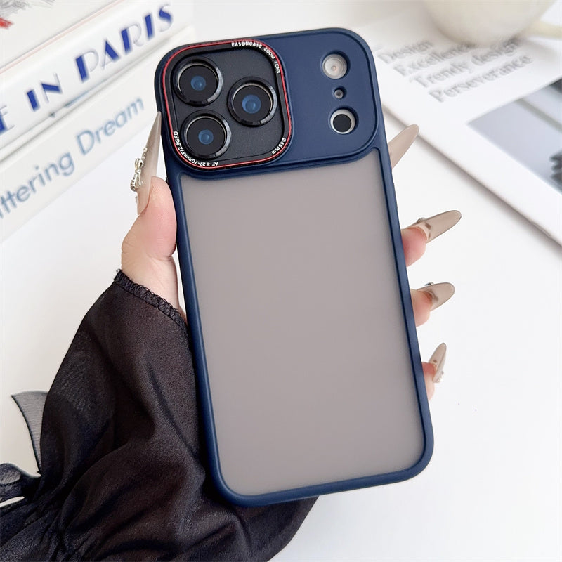 EASONCASE日本公式 iphone14-17 ケース 半透明 マットデザイン スマホケース iphone ケース 指紋付きにくい ライカシリーズ