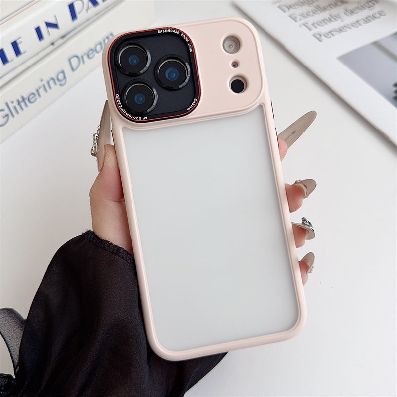 EASONCASE日本公式 iphone14-17 ケース 半透明 マットデザイン スマホケース iphone ケース 指紋付きにくい ライカシリーズ