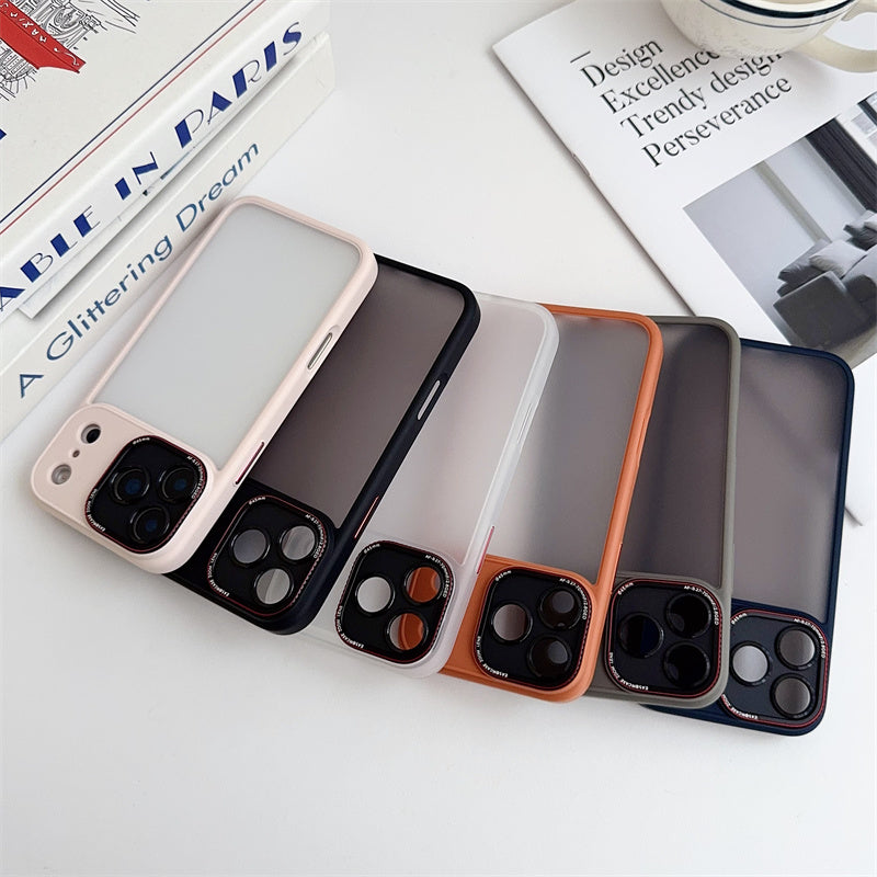 EASONCASE日本公式 iphone14-17 ケース 半透明 マットデザイン スマホケース iphone ケース 指紋付きにくい ライカシリーズ