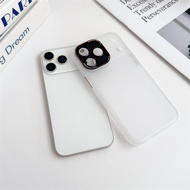 EASONCASE日本公式 iphone14-17 ケース 半透明 マットデザイン スマホケース iphone ケース 指紋付きにくい ライカシリーズ