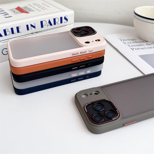 EASONCASE日本公式 iphone14-17 ケース 半透明 マットデザイン スマホケース iphone ケース 指紋付きにくい ライカシリーズ