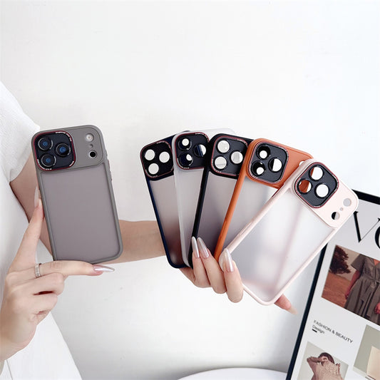 EASONCASE日本公式 iphone14-17 ケース 半透明 マットデザイン スマホケース iphone ケース 指紋付きにくい ライカシリーズ