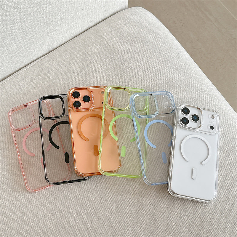 EASONCASE日本公式 黄ばみにくい クリア iphone15-17 ケース magsafe対応 スマホケース 晶粋シリーズ