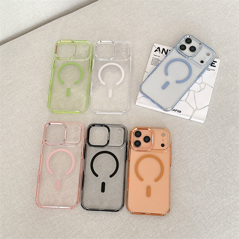EASONCASE日本公式 黄ばみにくい クリア iphone15-17 ケース magsafe対応 スマホケース 晶粋シリーズ