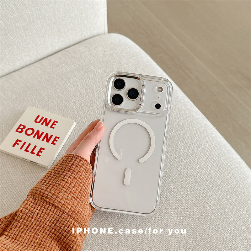 EASONCASE日本公式 黄ばみにくい クリア iphone15-17 ケース magsafe対応 スマホケース 晶粋シリーズ