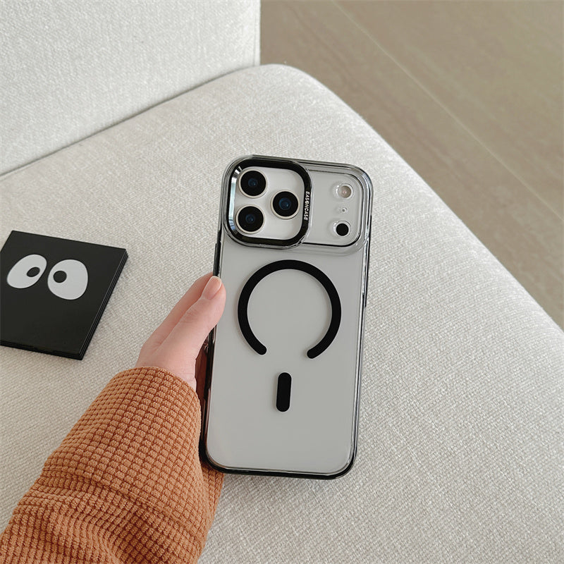 EASONCASE日本公式 黄ばみにくい クリア iphone15-17 ケース magsafe対応 スマホケース 晶粋シリーズ