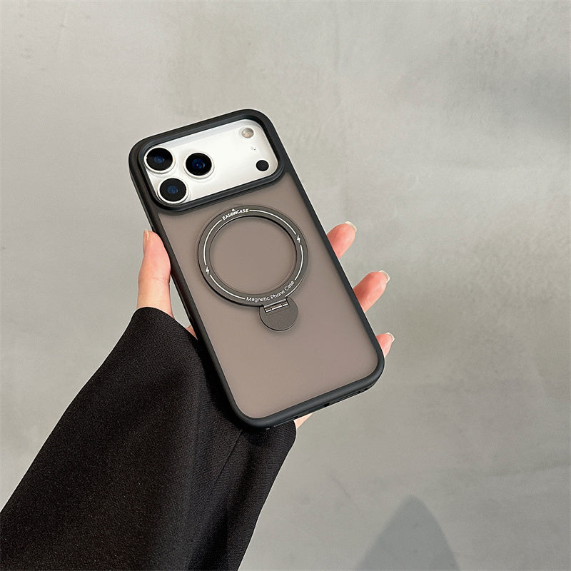 Easoncase日本公式 360°スタンド付き iphone14-17 ケース マット クリア iphone ケース magsafe対応  旋音シリーズ