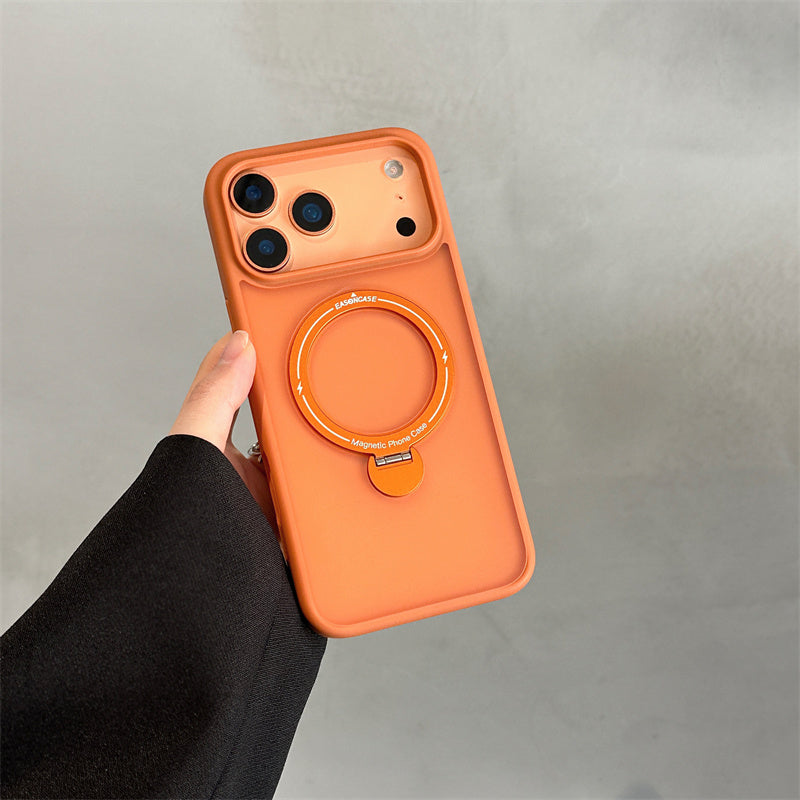 Easoncase日本公式 360°スタンド付き iphone14-17 ケース マット クリア iphone ケース magsafe対応  旋音シリーズ