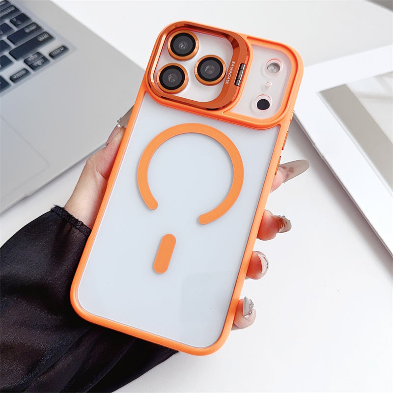 EASONCASE日本公式 magsafe対応 iphone ケース カメラスタンド付き iphone カバー クリア スマホケース iPhone14-17対応 U1シリーズ