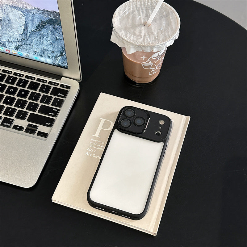 EASONCASE日本公式 クリア iPhone14-17ケース カメラ保護フィルム一体型 iphone ケース 滑り止め 晶鋭シリーズ