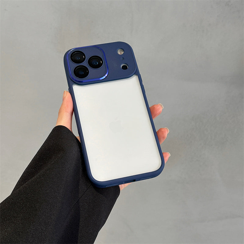 EASONCASE日本公式 クリア iPhone14-17ケース カメラ保護フィルム一体型 iphone ケース 滑り止め 晶鋭シリーズ
