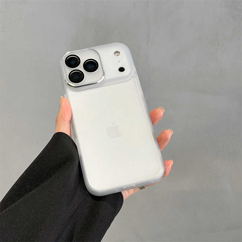 EASONCASE日本公式 クリア iPhone14-17ケース カメラ保護フィルム一体型 iphone ケース 滑り止め 晶鋭シリーズ