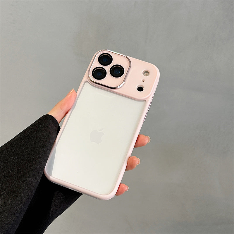EASONCASE日本公式 クリア iPhone14-17ケース カメラ保護フィルム一体型 iphone ケース 滑り止め 晶鋭シリーズ
