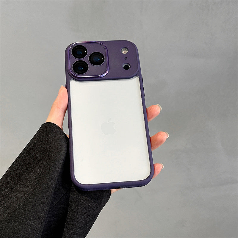 EASONCASE日本公式 クリア iPhone14-17ケース カメラ保護フィルム一体型 iphone ケース 滑り止め 晶鋭シリーズ