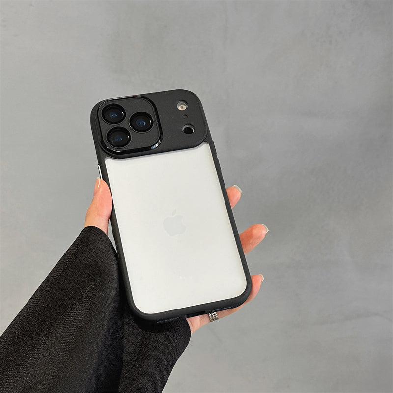 EASONCASE日本公式 クリア iPhone14-17ケース カメラ保護フィルム一体型 iphone ケース 滑り止め 晶鋭シリーズ
