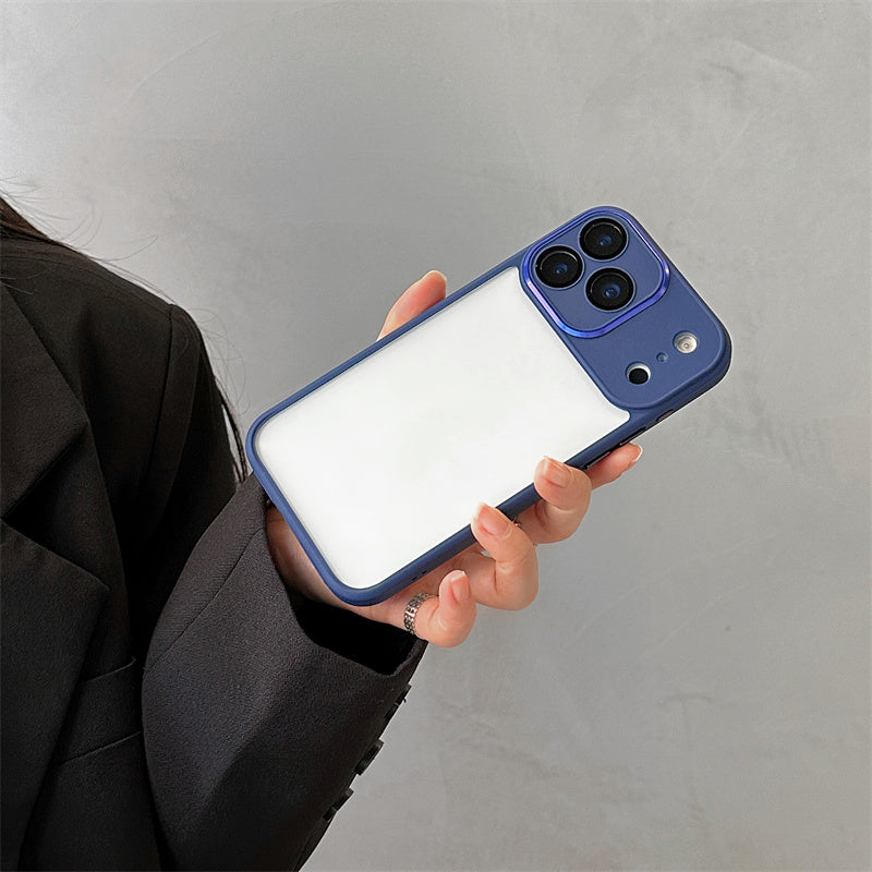 EASONCASE日本公式 クリア iPhone14-17ケース カメラ保護フィルム一体型 iphone ケース 滑り止め 晶鋭シリーズ
