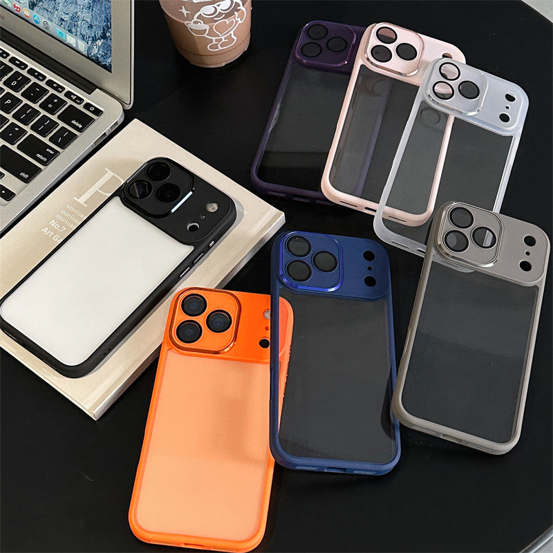 EASONCASE日本公式 クリア iPhone14-17ケース カメラ保護フィルム一体型 iphone ケース 滑り止め 晶鋭シリーズ